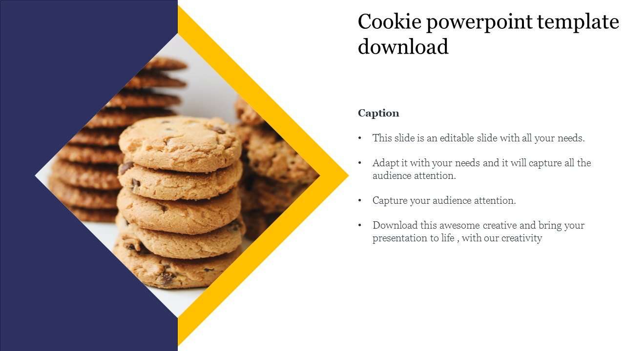 Cookie powerpoint template download 